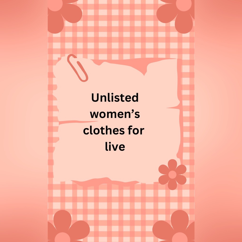 Unlisted items for live show